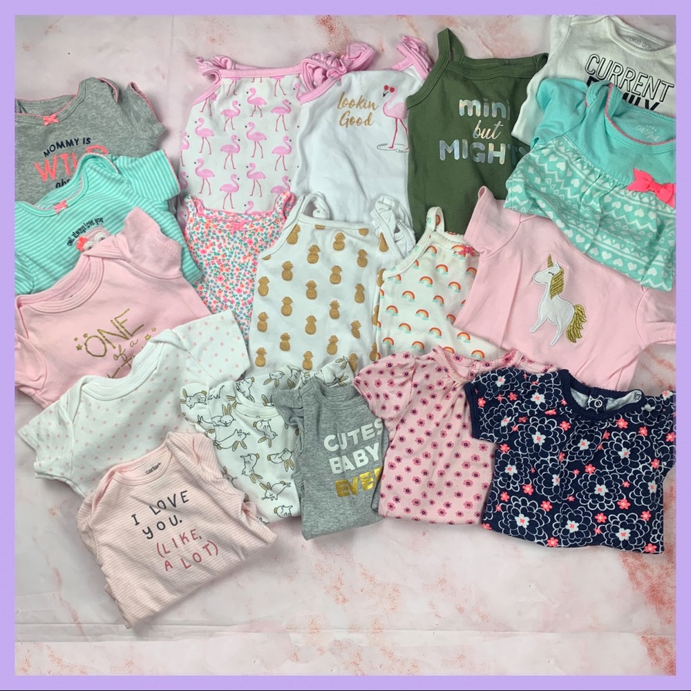 Carter’s Onsie Babygirl Bundle 3-6 Months